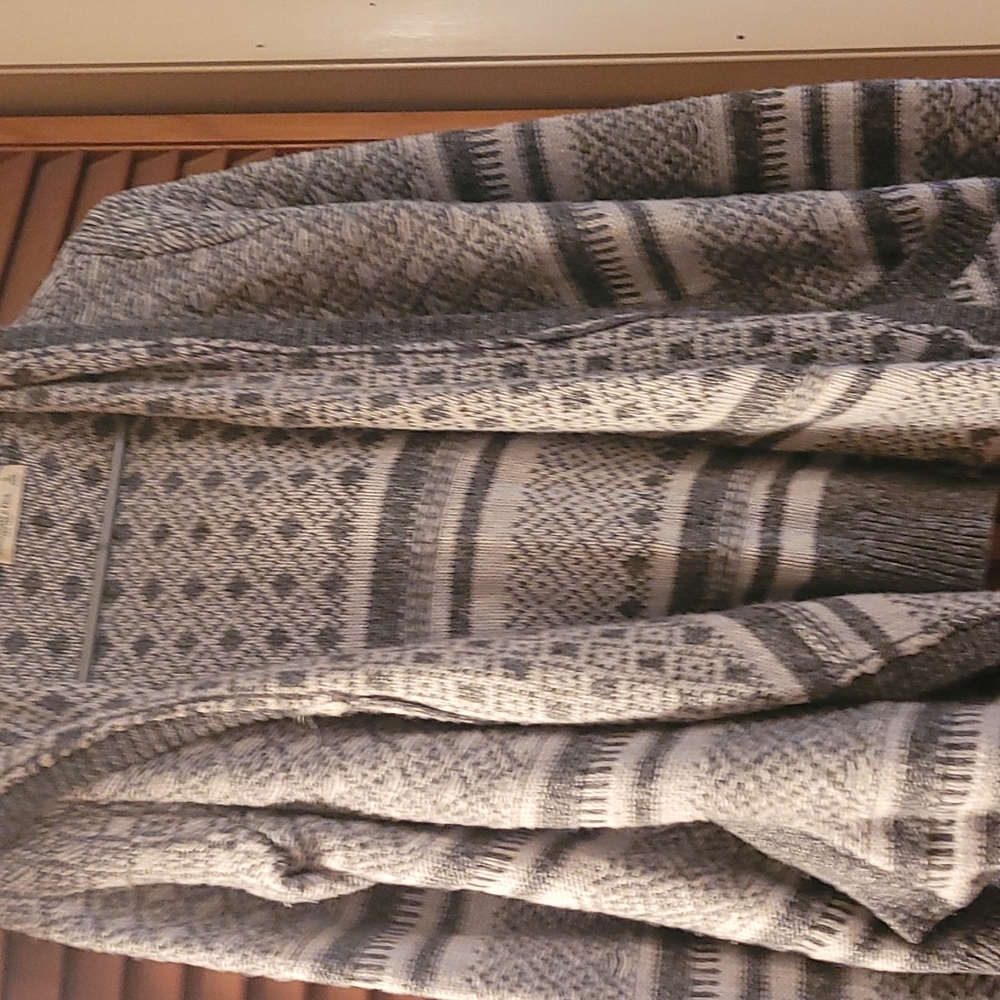 Hooded cardigan sweater